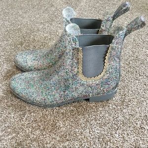 Jack Rogers “Sallie” chelsea ankle rain boots ✨
